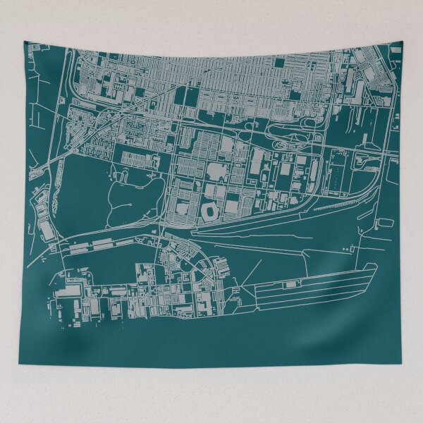 Item preview, Philadelphia City Plan Map Art designed and sold by MapsForYou.