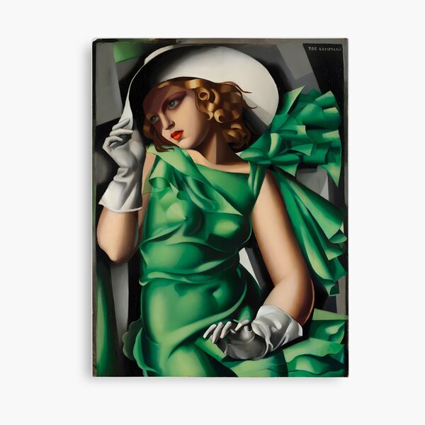 Item preview, Tamara Lempicka, Girl with Gloves designed and sold by Ceremonials-.