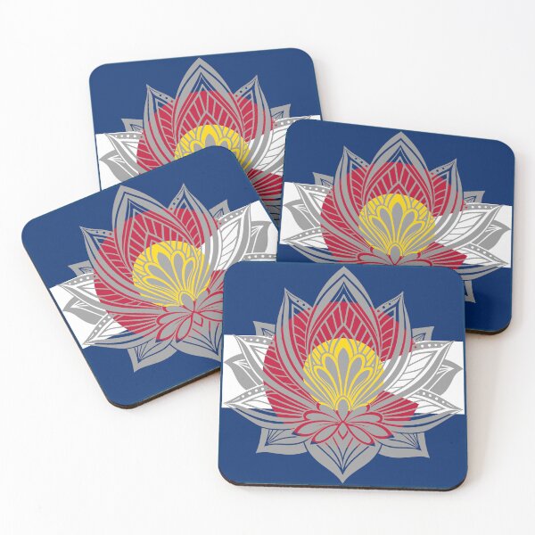 Item preview, Lotus and Colorado Flag 052025 19 designed and sold by Lazarustci.