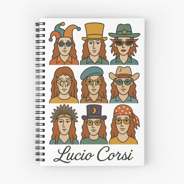 Item preview, Lucio Corsi Persona Grid designed and sold by PosiPrints.