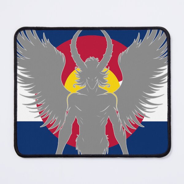 Item preview, Fallen Angel on Colorado Flag 051925 45 designed and sold by Lazarustci.