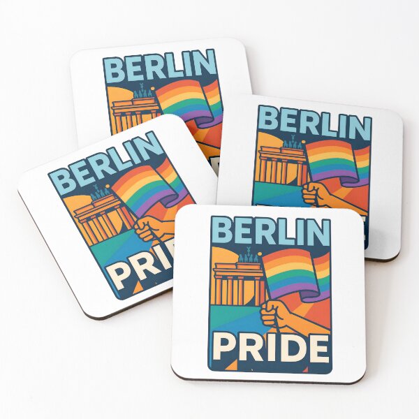Item preview, Berlin Pride – Brandenburg Gate & Rainbow Flag designed and sold by Design-Fabrik.
