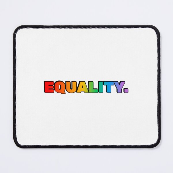 Item preview, EQUALITY Rainbow Text LGBTQ  Pride Month designed and sold by Inspirationmotivation.