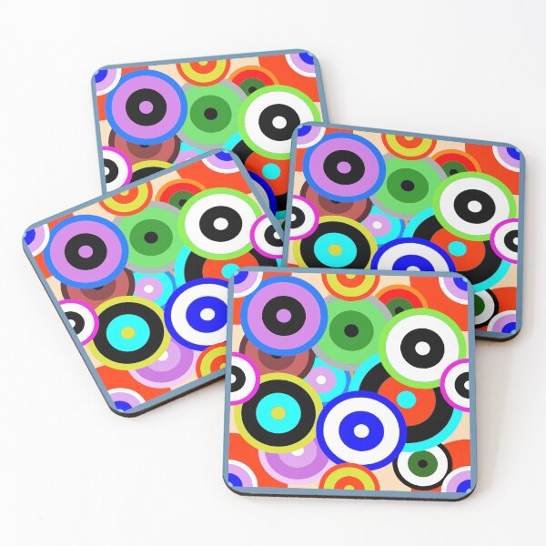 Item preview, Alt Multicolour Repeat pattern Classic Retro RAF mod roundel designed and sold by ModSupporters.