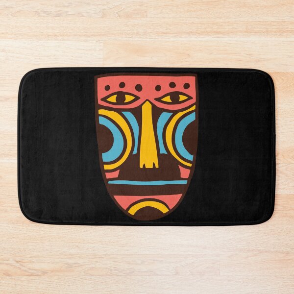 Item preview, Colorful Tribal Mask designed and sold by shekimaksuti.