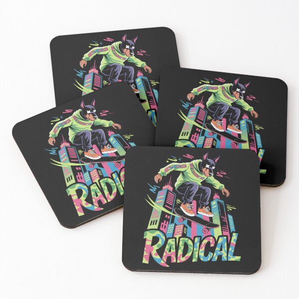 Item preview, Skateboarding Streets: A Doberman's Radical Ride designed and sold by 89BLACK.