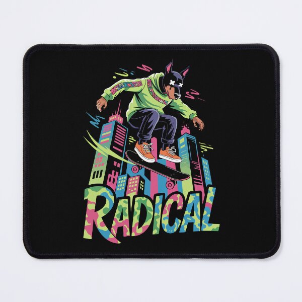 Item preview, Skateboarding Streets: A Doberman's Radical Ride designed and sold by 89BLACK.