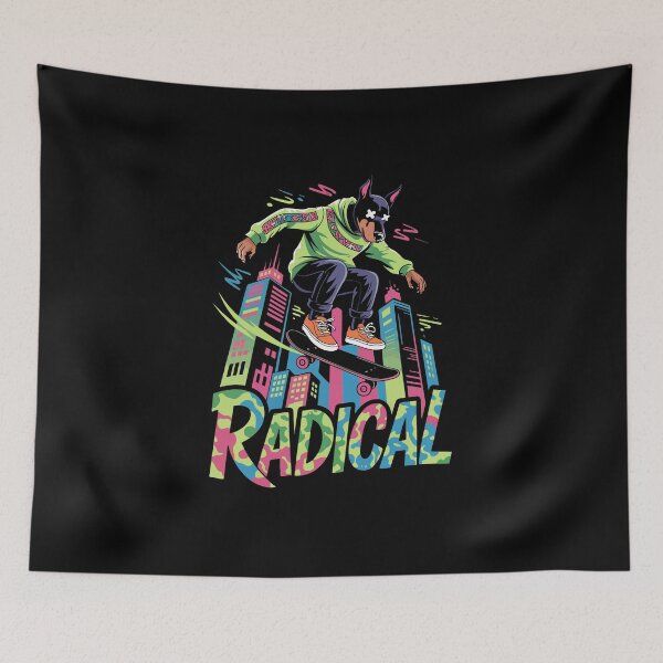 Item preview, Skateboarding Streets: A Doberman's Radical Ride designed and sold by 89BLACK.
