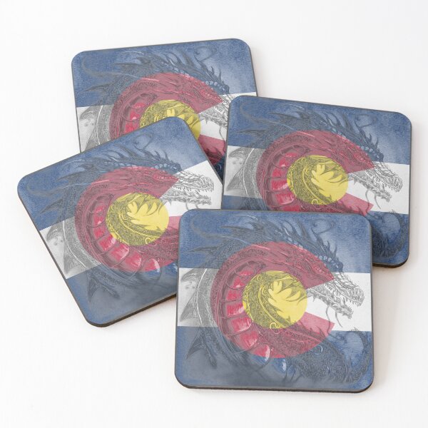 Item preview, Fafnir over Colorado Flag 051925 43 designed and sold by Lazarustci.