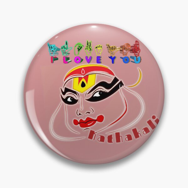 Item preview, I love you Kathakali  designed and sold by Craft-Qasba .