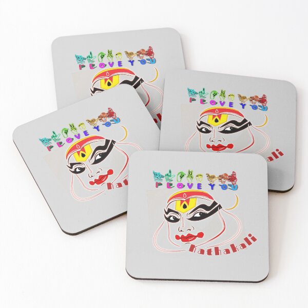 Item preview, I love you Kathakali  designed and sold by Craft-Qasba .