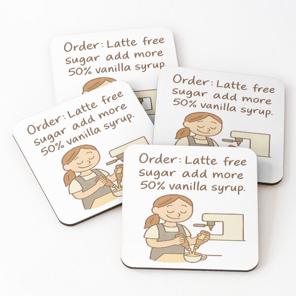 Item preview, oh my barista designed and sold by PareInHouse.