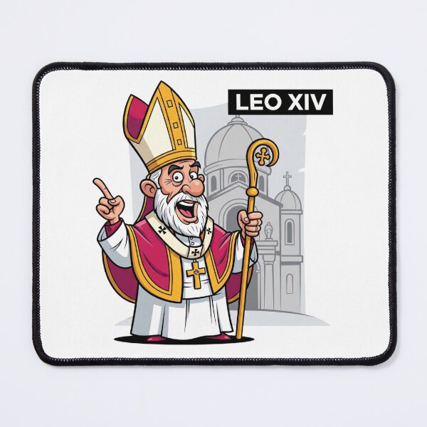 Item preview, Pope Leo | Historic and Revered Papal-Inspired Graphic designed and sold by Tw1nsAIArt.