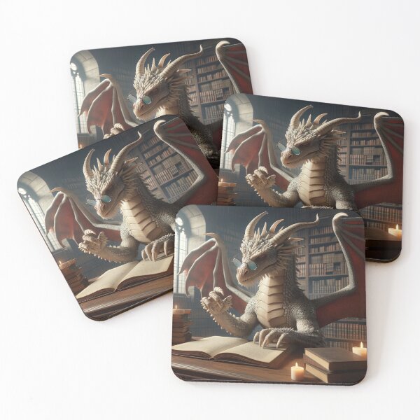 Item preview, Scholarly Wyrm: A Literary Pursuit designed and sold by bloorose.