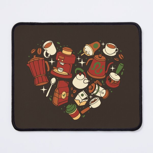 Item preview, I Heart Coffee by Tobe Fonseca designed and sold by Tobe Fonseca®.