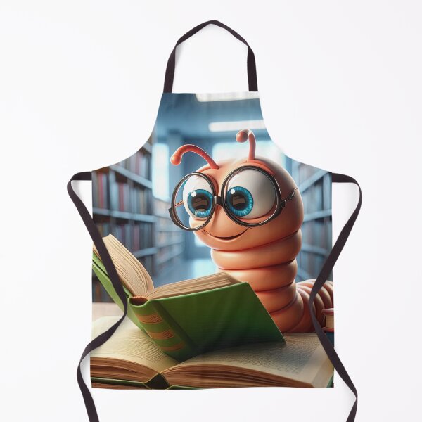Item preview, The Literary Larva: A Bookworm's Delight designed and sold by bloorose.