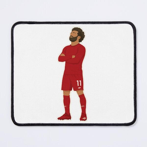 Item preview, Mohamed Salah – The Egyptian King Sticker designed and sold by Enea Kelo.