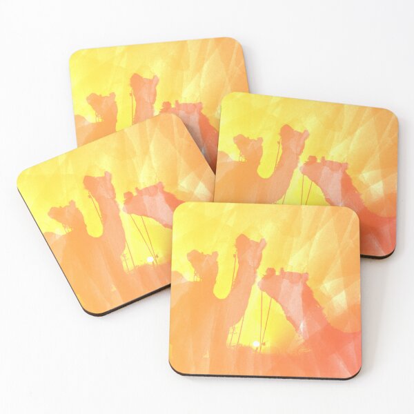Item preview, Sunset with camels  designed and sold by Craft-Qasba .