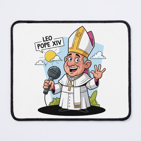 Item preview, Pope Leo | Historic and Revered Papal-Inspired Graphic designed and sold by Tw1nsAIArt.