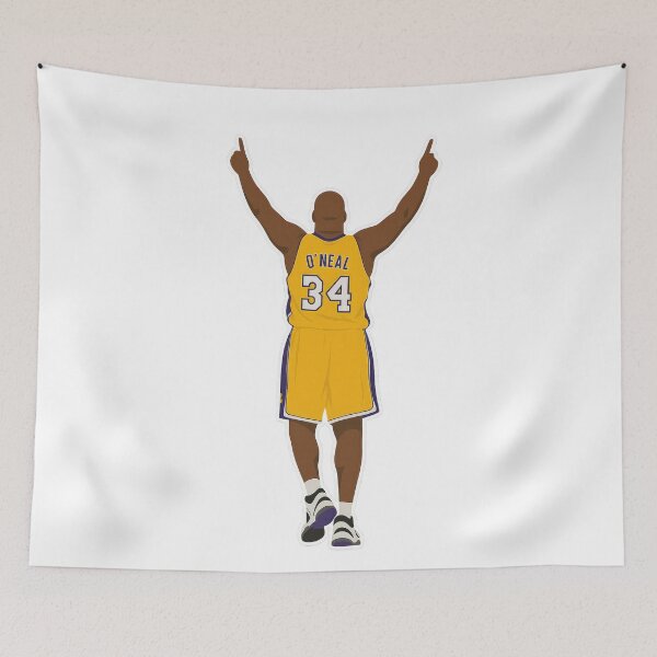 Item preview, Shaquille O’Neal Victory Stance Sticker designed and sold by Enea Kelo.