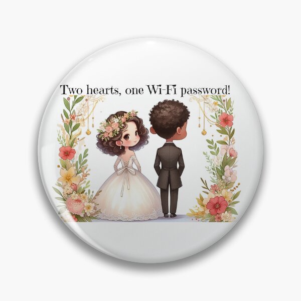 Item preview,  Bride and Groom- Two hearts designed and sold by Emilyprintart.