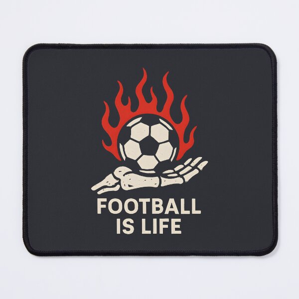Item preview, Football Is Life designed and sold by CreepyCornerArt.