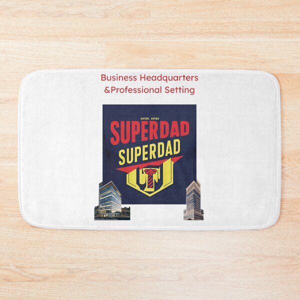 Item preview, Superdad in the Office – Stylish Confidence in a Corporate World designed and sold by azersan.
