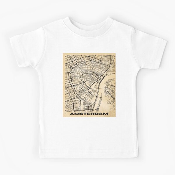 Item preview, Vintage Amsterdam Map Design designed and sold by WanderingLife.