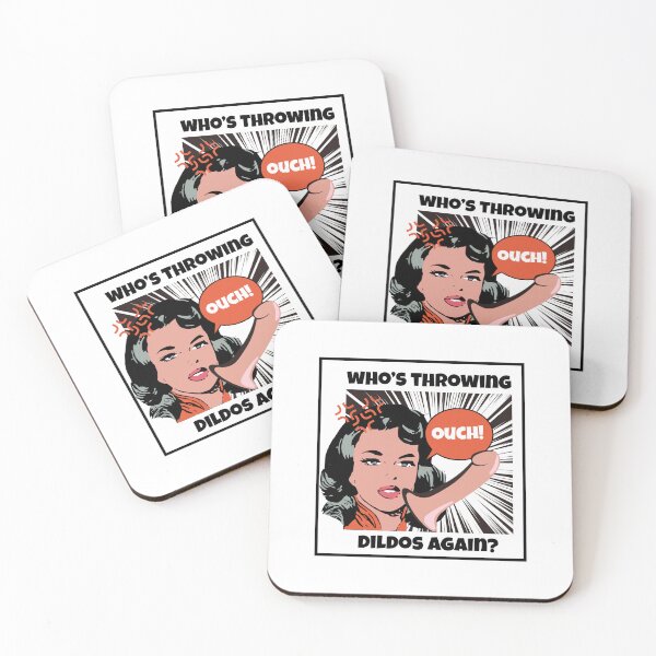 Item preview, Who's throwing dildos again? designed and sold by NicMacTees.