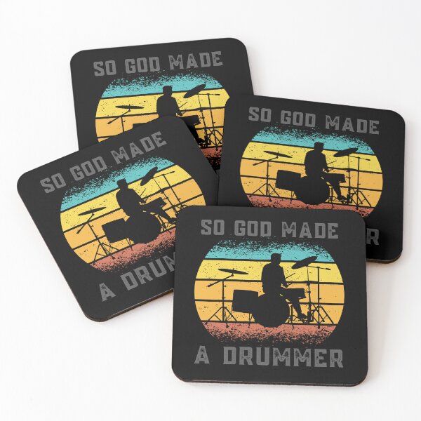 Item preview, Funny Christian Quote So God Made A Drummer Vintage Gift designed and sold by Zayavca.