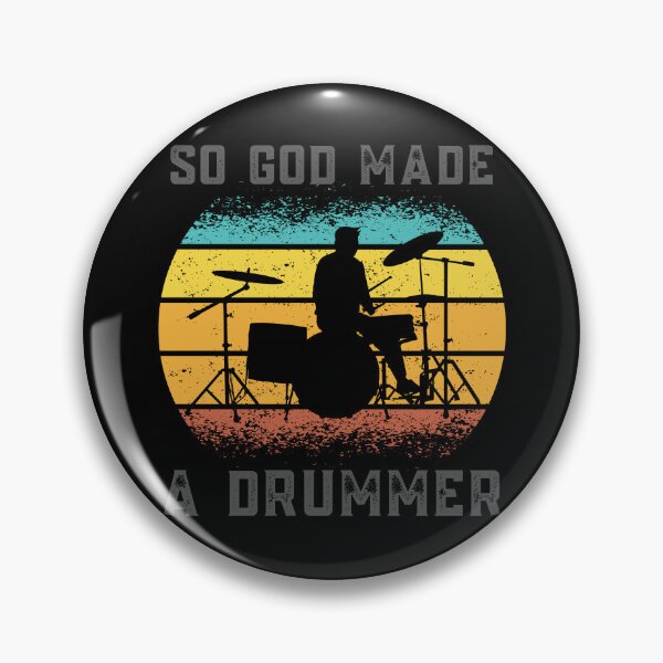 Item preview, Funny Christian Quote So God Made A Drummer Vintage Gift designed and sold by Zayavca.