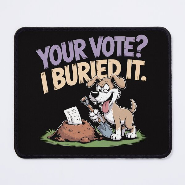Item preview, I Will Not Yield To Disrespectful Men – Your Vote I Buried It Dog Shirt designed and sold by Slavicsoul.