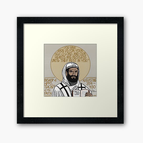 Item preview, Augustine of Hippo designed and sold by LansingCreative.