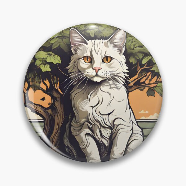Item preview, cat under the acacia tree designed and sold by Karaz's Animal Kingdom.