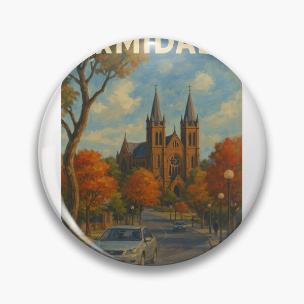 Item preview, Armidale New South Wales Autumn Cathedral View designed and sold by Places On Earth.