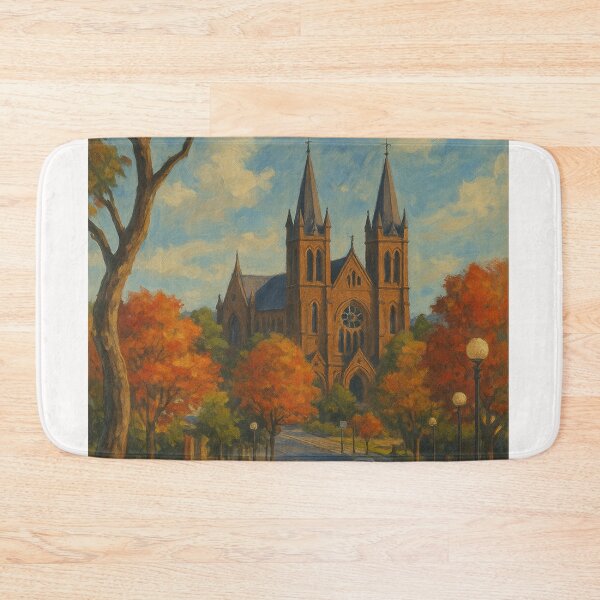 Item preview, Armidale New South Wales Autumn Cathedral View designed and sold by Places On Earth.
