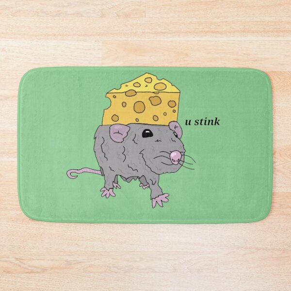 Item preview, Cheesy Insulting Rat designed and sold by gooby-designs.