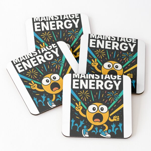 Item preview, Mainstage Energy – Emoji Rave  designed and sold by Kunst-Shirt.