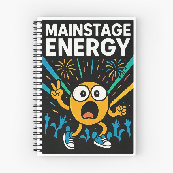 Item preview, Mainstage Energy – Emoji Rave  designed and sold by Kunst-Shirt.