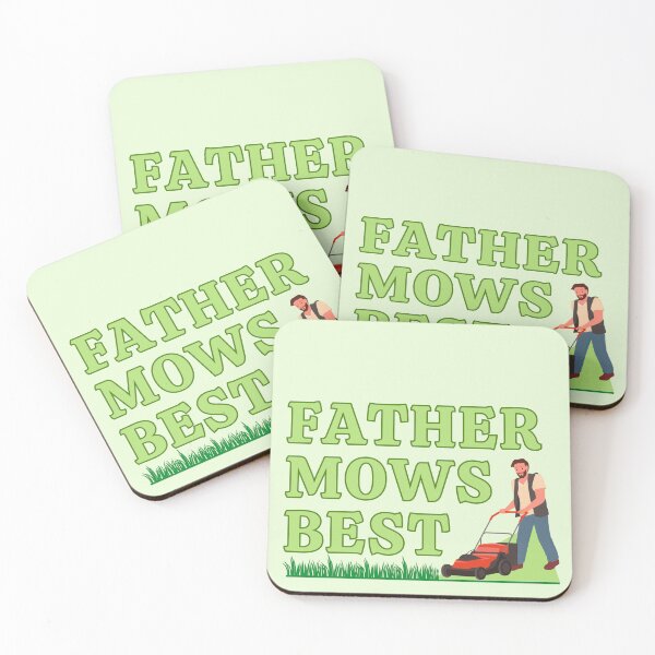 Item preview, Father Mows Best Gardener Dad Lawn Care designed and sold by Pishpunta.