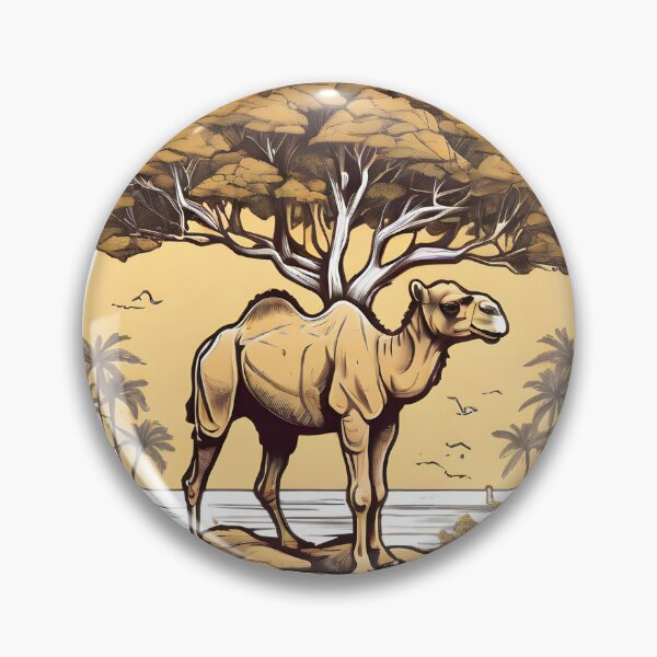 Item preview, camel under the acacia tree designed and sold by Karaz's Animal Kingdom.