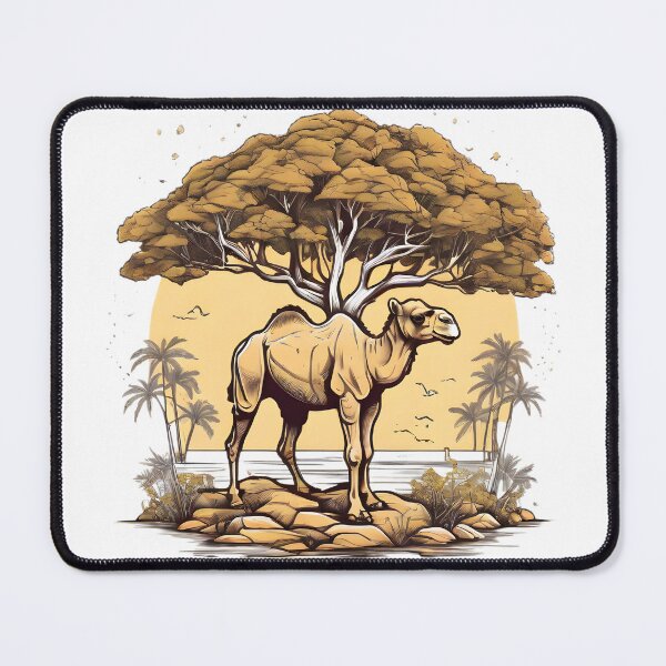 Item preview, camel under the acacia tree designed and sold by Karaz's Animal Kingdom.