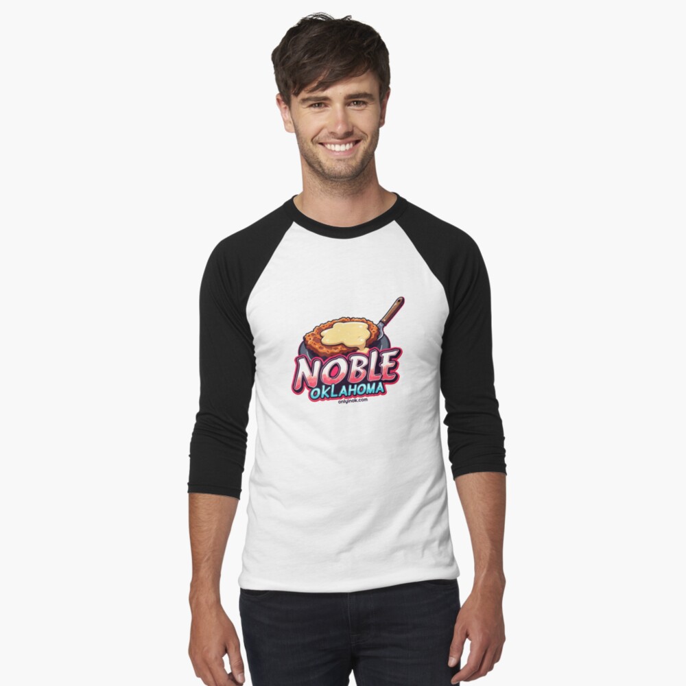 Item preview, Baseball ¾ Sleeve T-Shirt designed and sold by OnlyinOKShow.