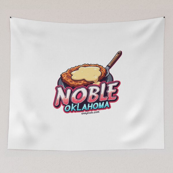 Item preview, Noble Oklahoma might have the biggest Chicken Fry in the World designed and sold by OnlyinOKShow.
