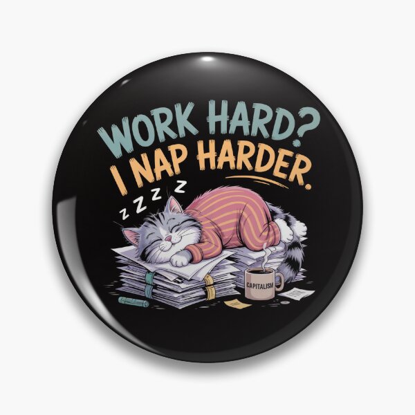 Item preview, I Will Not Yield To Disrespectful Men – Work Hard I Nap Harder Cat Shirt designed and sold by Slavicsoul.