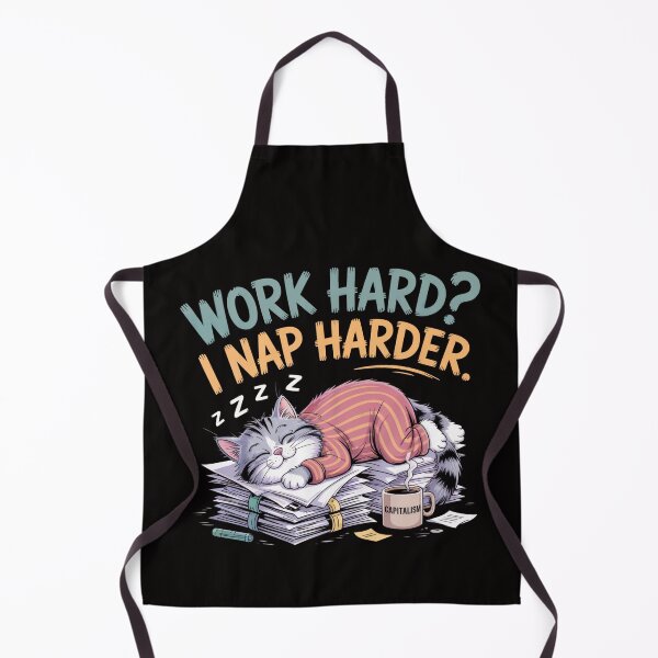 Item preview, I Will Not Yield To Disrespectful Men – Work Hard I Nap Harder Cat Shirt designed and sold by Slavicsoul.