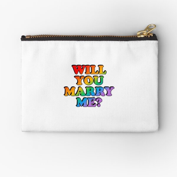 Item preview, Will you marry me - Gay marriage rainbow text designed and sold by Inspirationmotivation.