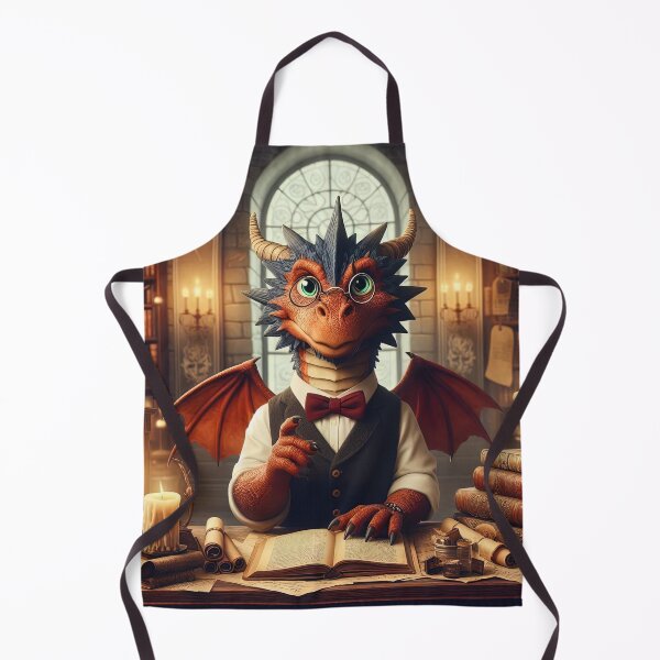 Item preview, Scholarly Dragon: A Mindful Reader designed and sold by bloorose.
