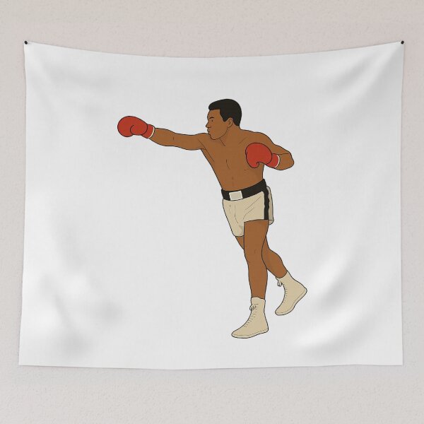 Item preview, Muhammad Ali Fight Stance Sticker designed and sold by Enea Kelo.