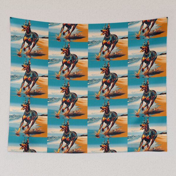 Item preview, doberman dog designed and sold by Dogandesighn.